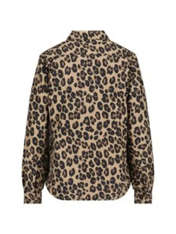 ASPESI CAMICIA STAMPA LEOPARDO