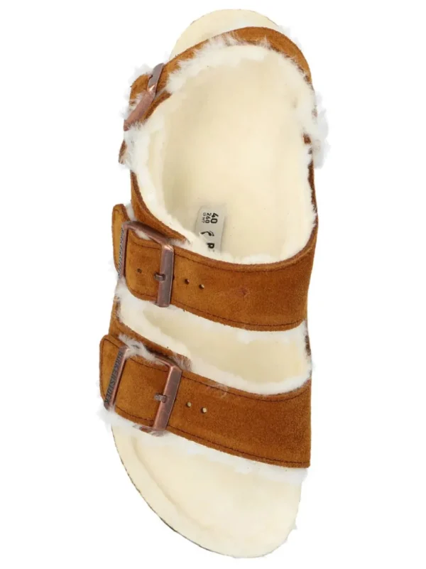 BIRKENSTOCK MILANO SUEDE SHEARLING
