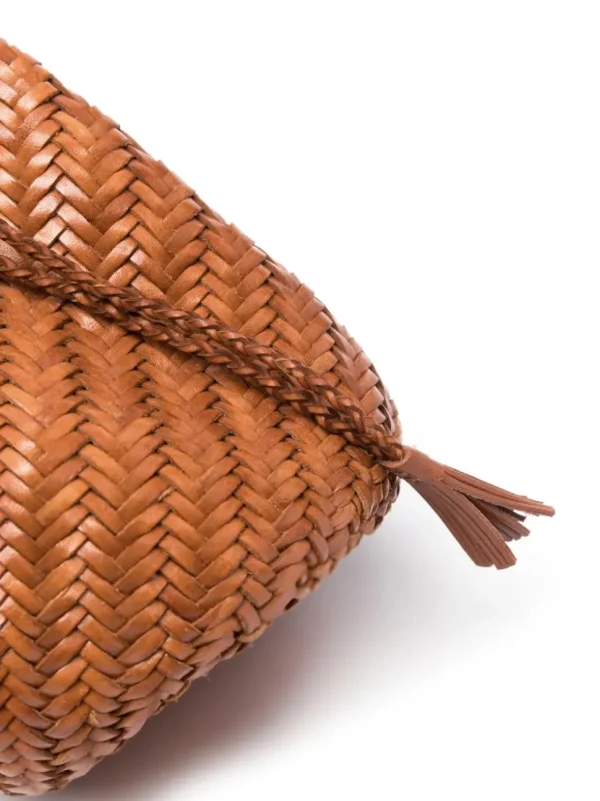 DRAGON DIFFUSION BORSA POMPOM TAN