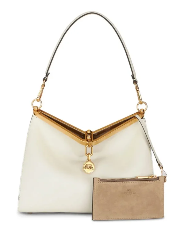 ETRO BORSA VELA MEDIA BIANCO