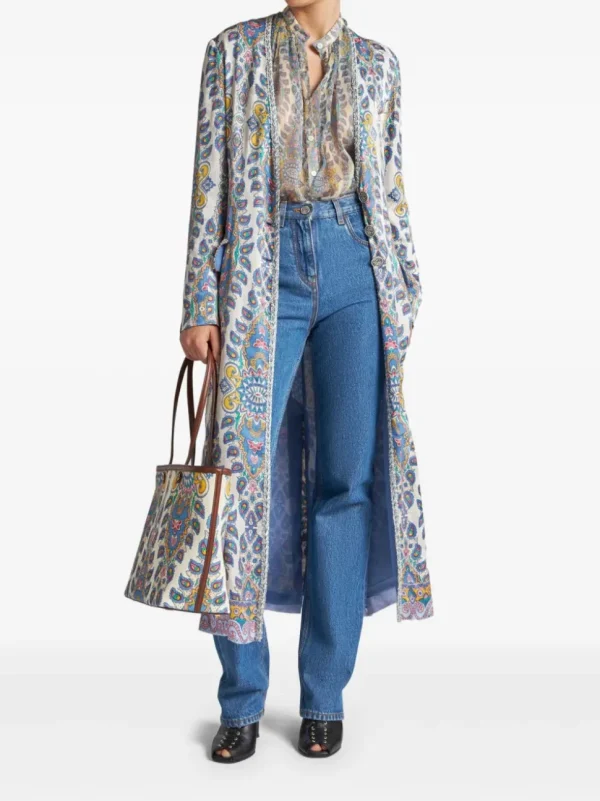 ETRO CAPPOTTO PAISLEY
