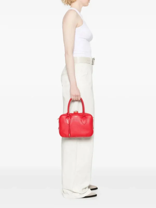 GOLDEN GOOSE BORSA TOTE VITA RED