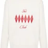 GOLDEN GOOSE FELPA LOGO ROSSO
