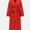 HARRIS WHARF LONDON CAPPOTTO ROSSO