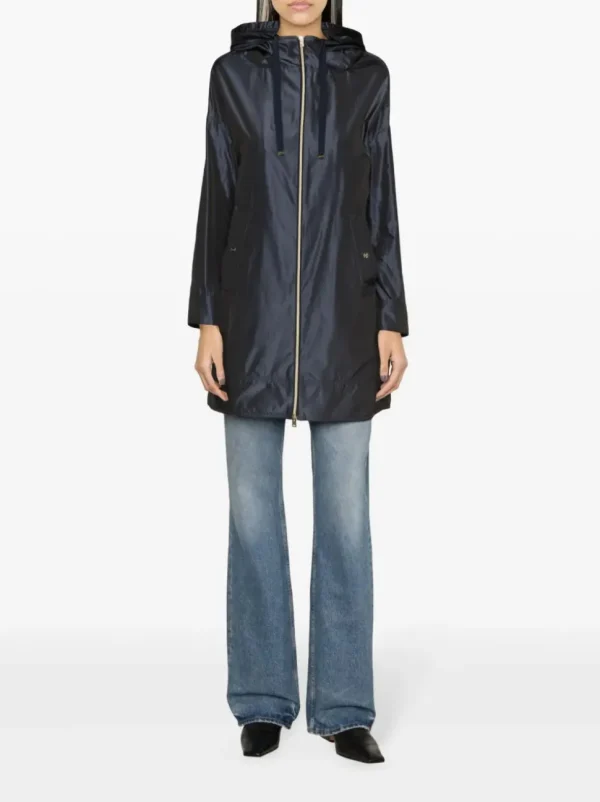 HERNO PARKA CAPPUCCIO BLU