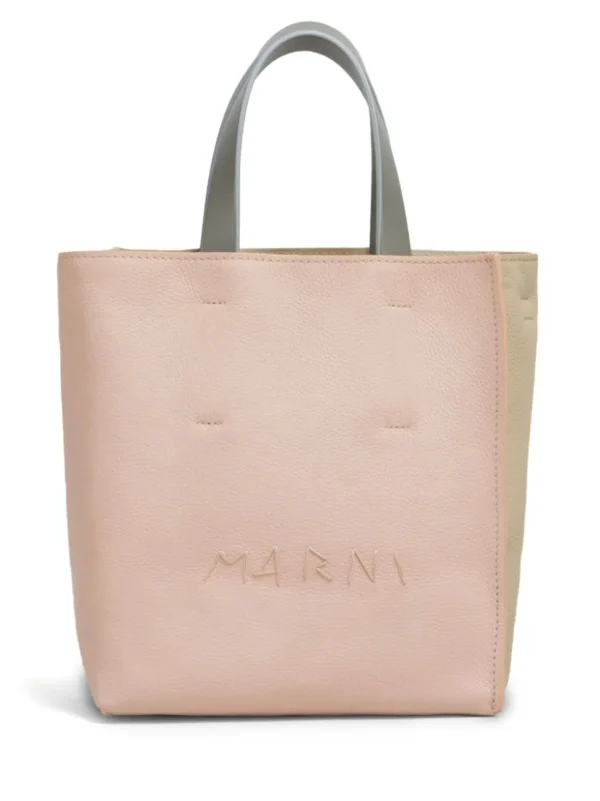 MARNI BORSA MUSEO TOTE MINI ROSA