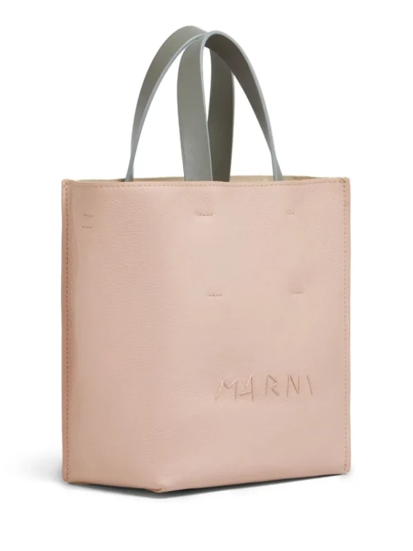 MARNI BORSA MUSEO TOTE MINI ROSA