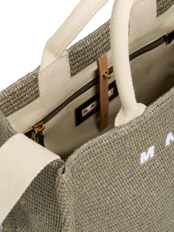 MARNI BORSA TOTE VERDE