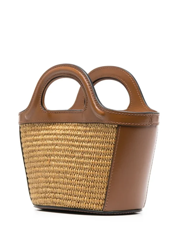 MARNI BORSA TROPICALIA BROWN