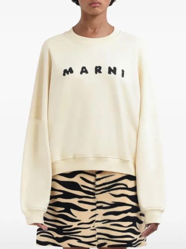 MARNI FELPA LOGO