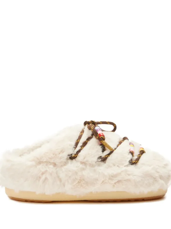 MOON BOOT MULE "PELLICCIA"