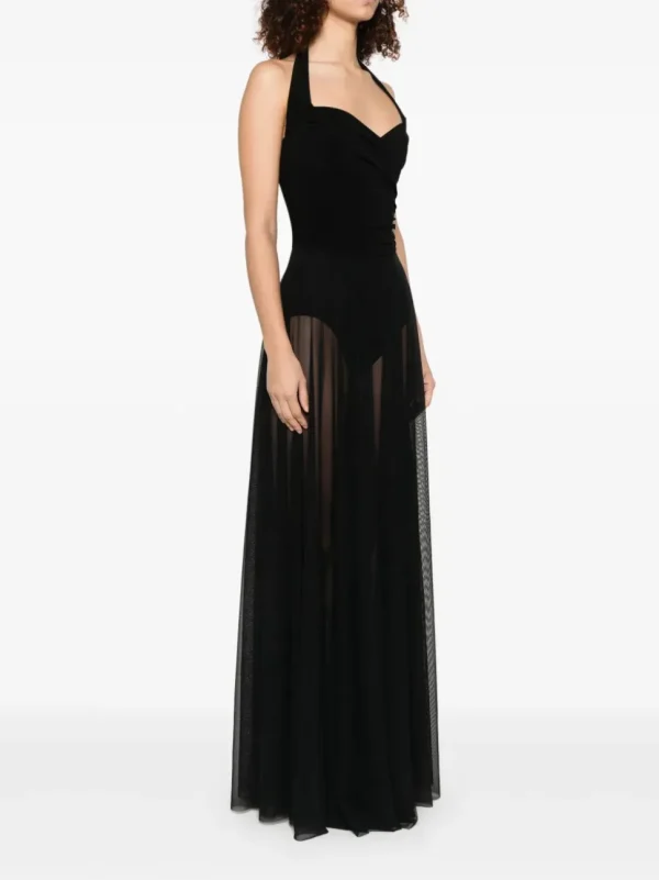 NORMA KAMALI ABITO TULLE