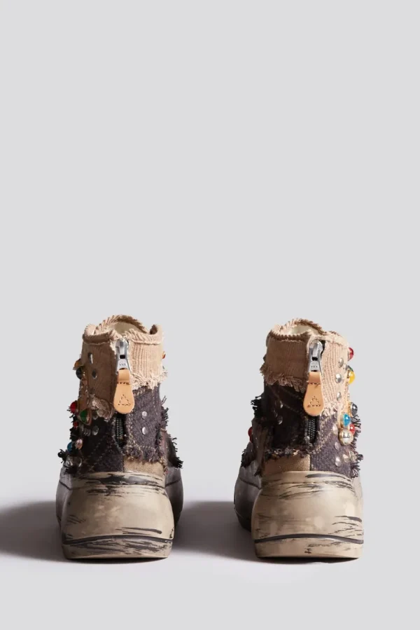 R13 SNEAKERS PATCHWORK
