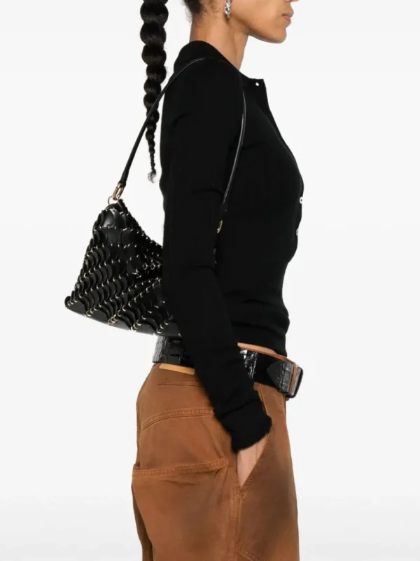 RABANNE BORSA PACO NERO