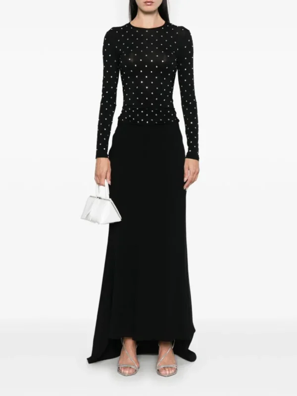RABANNE MAGLIA STRASS