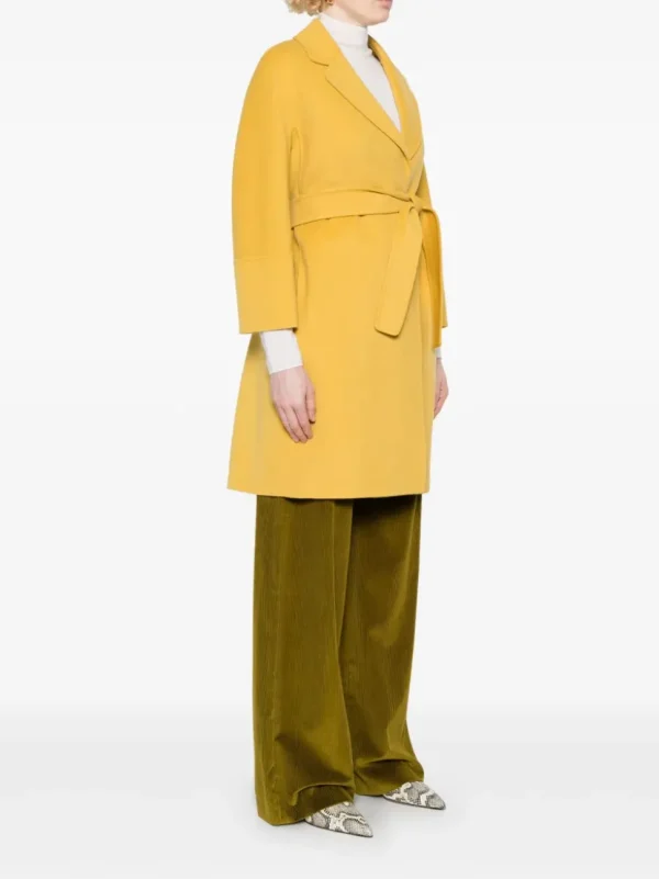 'S MAX MARA CAPPOTTO ARONA YELLOW