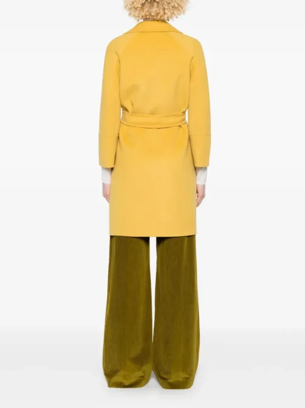 'S MAX MARA CAPPOTTO ARONA YELLOW
