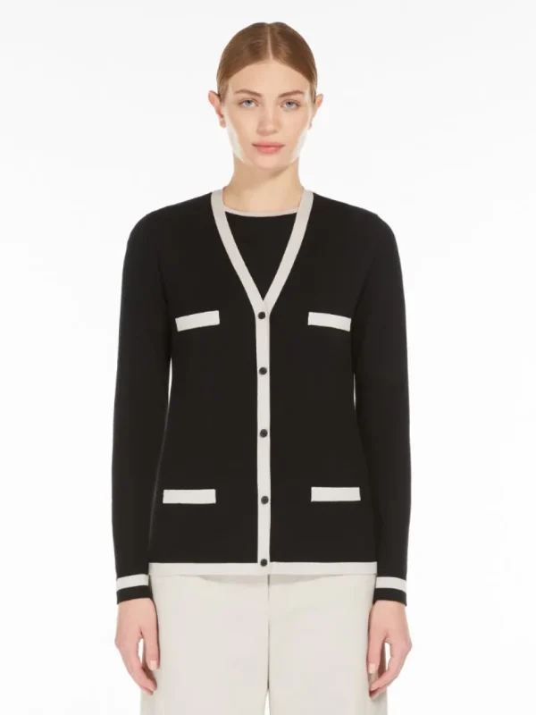 'S MAX MARA CARDIGAN KENYA NERO