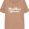 'S MAX MARA T-SHIRT QUIETO CAMEL