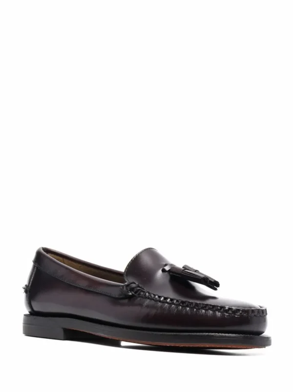 SEBAGO MOCASSINO NAPPA BURGUNDY