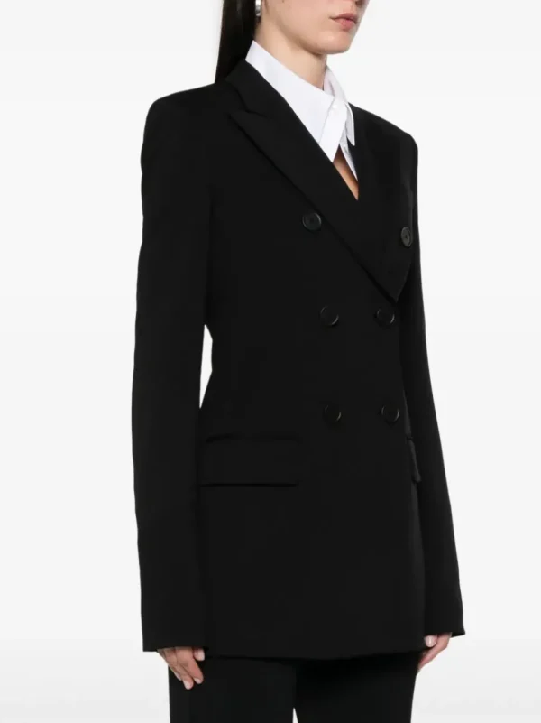 SPORTMAX GIACCA FRIZZO NERO