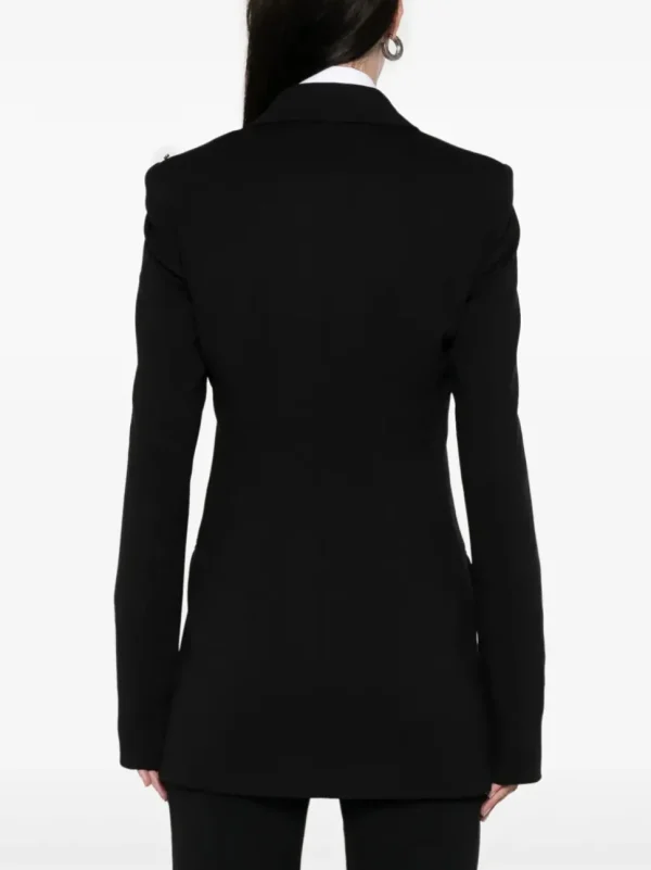 SPORTMAX GIACCA FRIZZO NERO