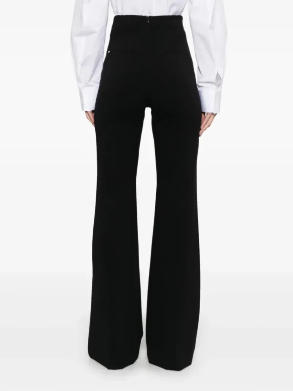 SPORTMAX PANTALONE OLEA NERO