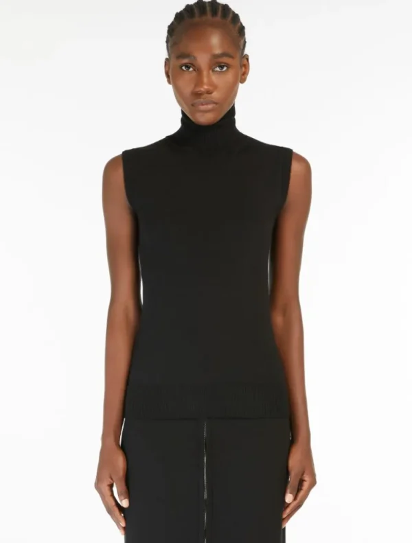 SPORTMAX TOP ARDENZA NERO