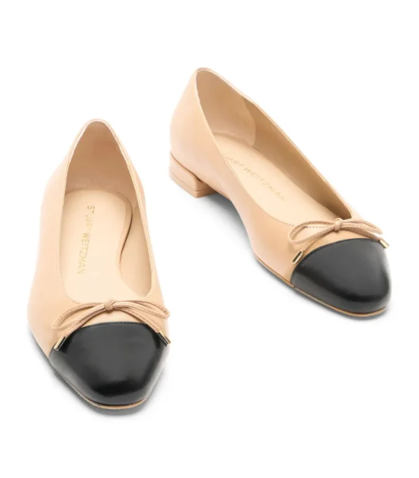 STUART WEITZMAN BALLERINA SLEEK BOW