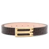 VICTORIA BECKHAM CINTURA REGULAR BROWN