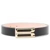 VICTORIA BECKHAM CINTURA FRAME NERO