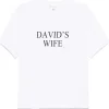VICTORIA BECKHAM T-SHIRT "DAVID'S WIFE"