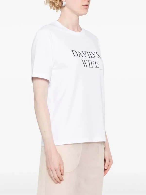 VICTORIA BECKHAM T-SHIRT "DAVID'S WIFE"