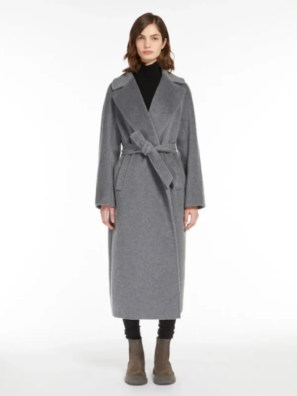 WEEKEND MAX MARA CAPPOTTO TEMPERA GRIGIO