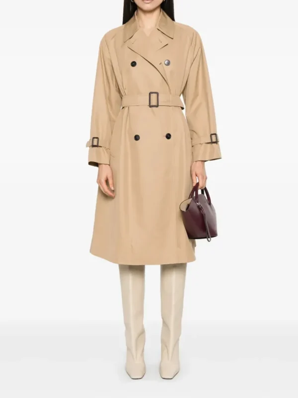 WEEKEND MAX MARA TRENCH CANASTA BEIGE