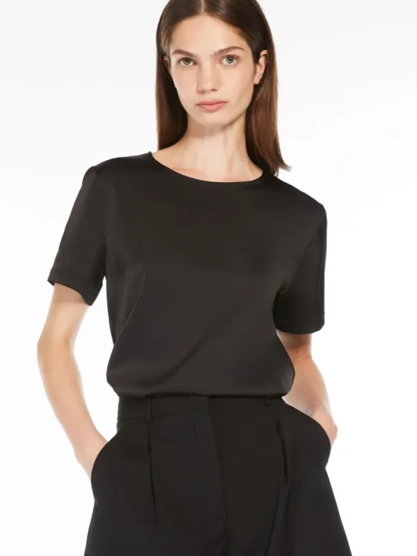 WEEKEND MAX MARA T-SHIRT GILBERT NERO